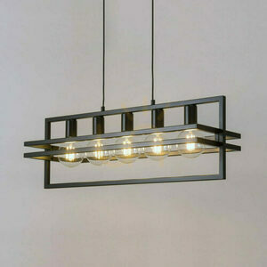 Pendant Light Sigma Merci 5 Black E27 32397 small 1