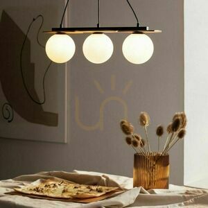 Sigma Mirror 3 Black Pendant Light G9 3-Lamp Adjustable 33299 small 0