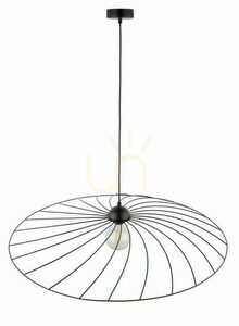Sigma PANAMA L Black Pendant Lamp 79cm E27 32413 small 0