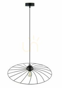 Pendant Lamp Sigma Panama M Black 51cm E27 32414 small 0