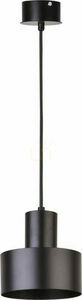 Pendant Light Sigma Rif 1 S Black E27 15 cm 30897 small 0