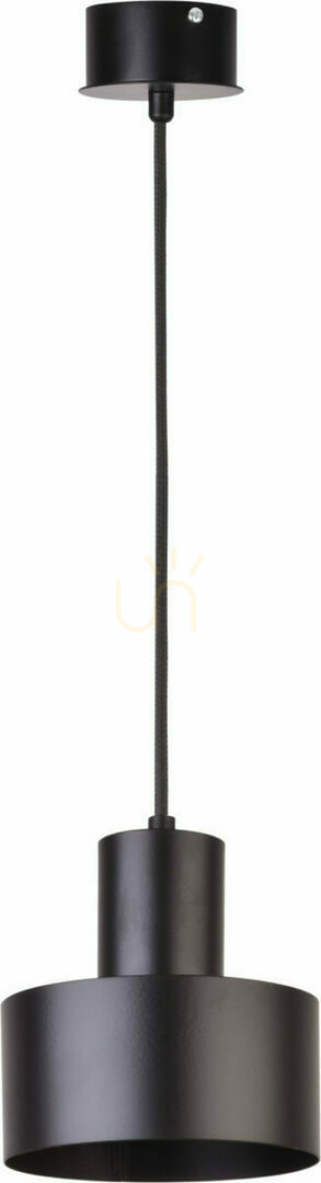 Pendant Light Sigma Rif 1 S Black E27 15 cm 30897