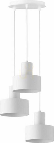 Check Sigma Rif Pendant Light 3x E27 White Steel 30906