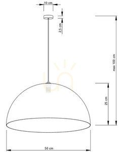 Sigma Sfera 50 Gold Pendant Light 32293 small 3