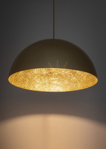 Pendant Lamp Sigma Sfera 90 Gold 32295 small 2
