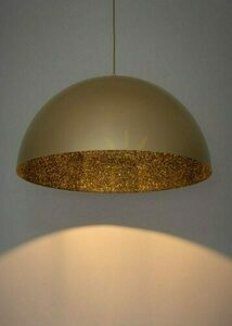 Sigma Sfera Pendant Light Gold Black 50 cm E27 32297 small 2