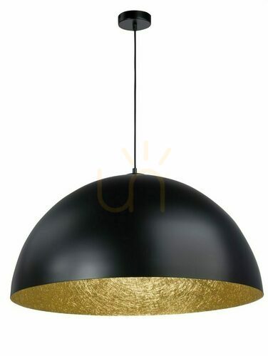 Check Sigma Sfera Pendant Light Black Gold 70 cm 30131