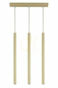 Sigma Sopel 3 Pendant Light Gold Matte G9 33403 small 0