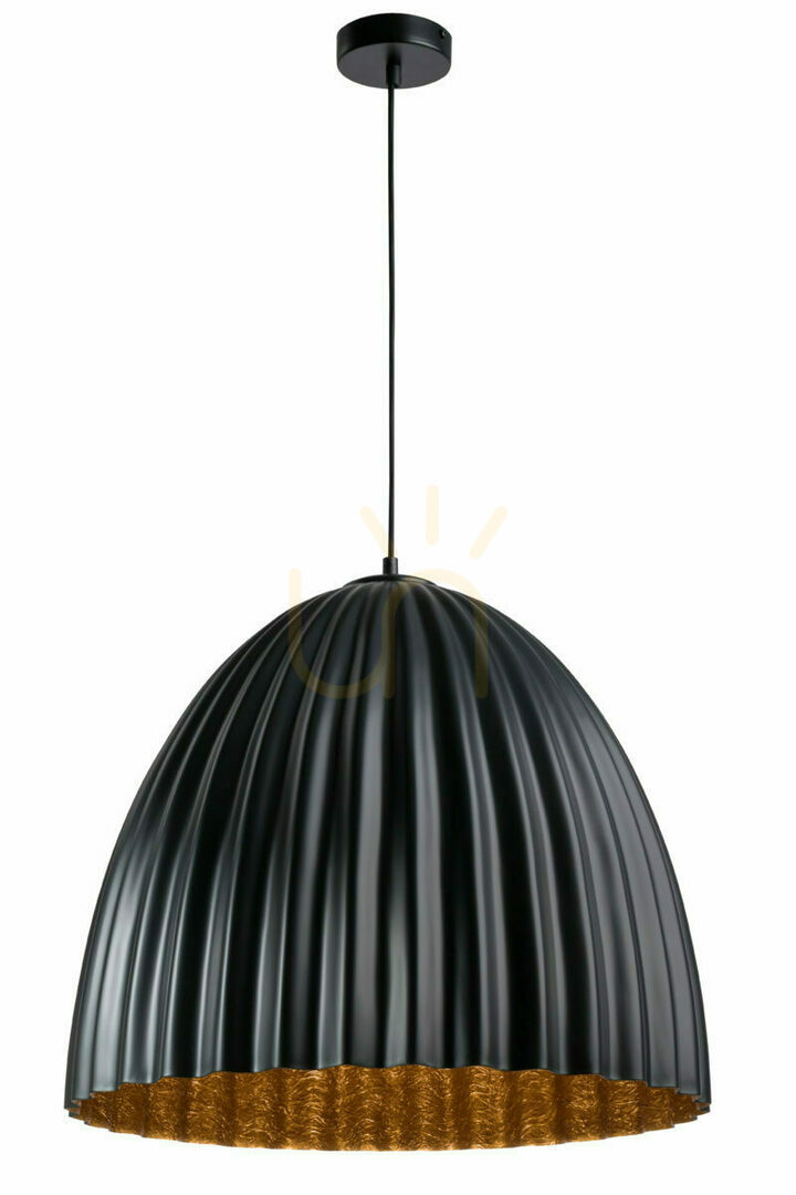 Pendelleuchte Sigma Telma 70 Schwarz Kupfer Mineralkomposit E27 32028