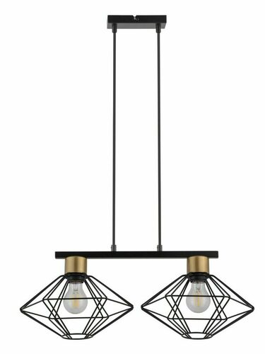 Check Sigma Pendant Light VARIO 2 Black Gold 40556