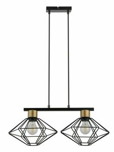 Sigma Pendant Light VARIO 2 Black Gold 40556 small 0