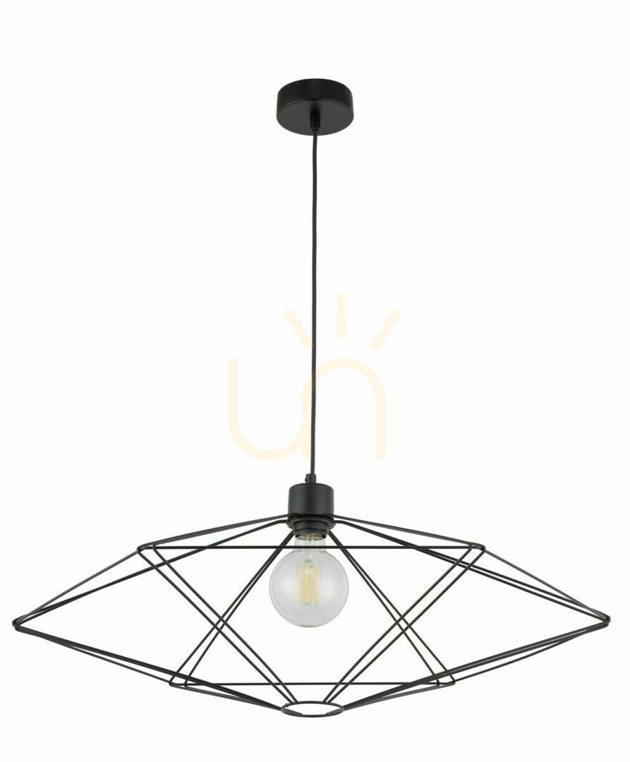 Pendelleuchte Sigma Vario L schwarz E27 40555
