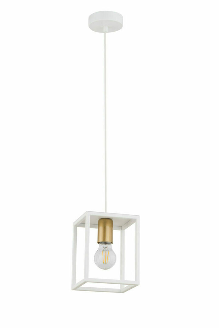 Pendant lamp Sigma VIGO 1 white gold 15cm E27 32438
