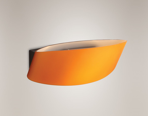 Check Wall Light Max Light Parete W0076 Chrome Yellow Mirror Glass R7s
