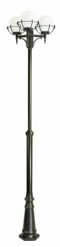 Check Outdoor Pole Light SU-MA Kula 3-Light Black Patina Adjustable 180-280 cm OGMWN 3 KPO 200