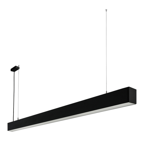 Check Italicus Traversi Suspended Pendant Light 114 Black 3000K LED PRD-5470-114-BK-830-PN