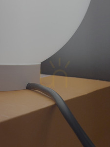 Garden Ball Light Lunares Luna Ball 20 cm White LED E27 IP44 LB20B small 15