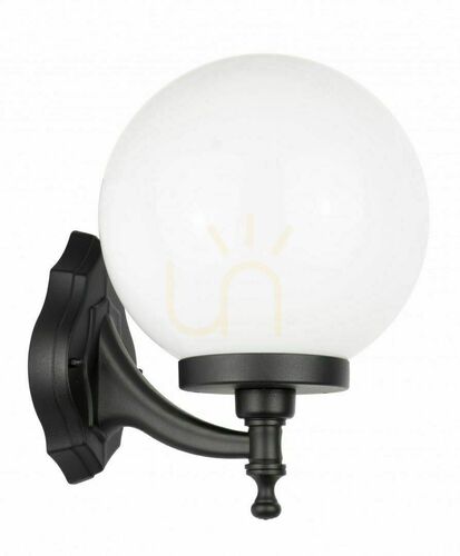 Check Outdoor Wall Lamp SU-MA Kule Black Patina Aluminum E27 IP43 K 3012/1/K 250