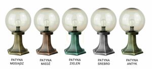Outdoor Standing Light SU-MA Black Patina 36 cm K 4011/1/K 200 small 4