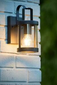 Lucide Lindelo Black Outdoor Wall Lamp Metal E27 29825/01/30 small 3