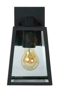 Lucide MATSLOT black metal outdoor wall lamp E27 IP23 29828/01/30 small 1