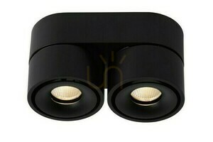 Lucide YUMIKO 35911/16/30 LED Downlight Black 2x8W 2700K Dimmable small 0