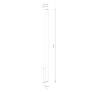 LASER WALL XL wall lamp 10830 Nowodvorski small 1