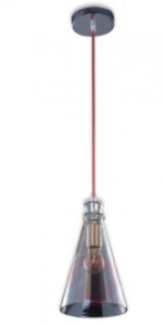 Pendant Light Spot Light Universe 9703100 Transparent Chrome Glass Metal E27 17 cm small 1