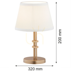 ARGON ATRANI Table Lamp Cream Old Gold E27 8354 small 2