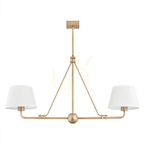 ARGON ATRANI Chandelier 2-Light Cream Gold 7176 small 2