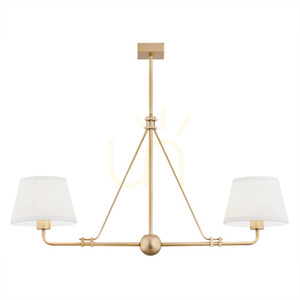 ARGON ATRANI Chandelier 2-Light Cream Gold 7176 small 0