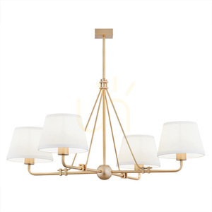 ARGON Atrani Chandelier 4-Light Cream Old Gold 1823 small 0