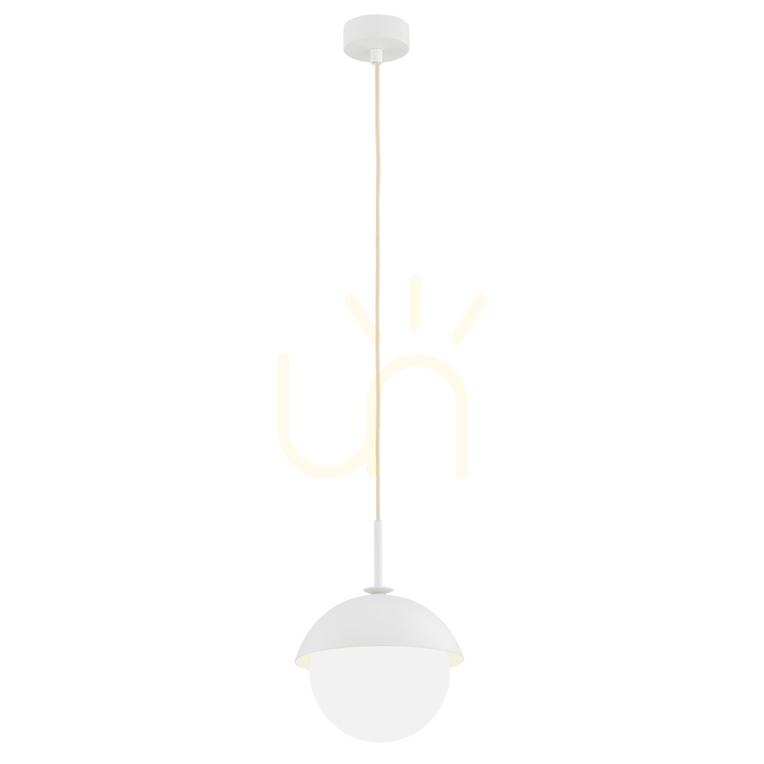Pendelleuchte ARGON Cappello Opal matt cremeweiß E27 8294