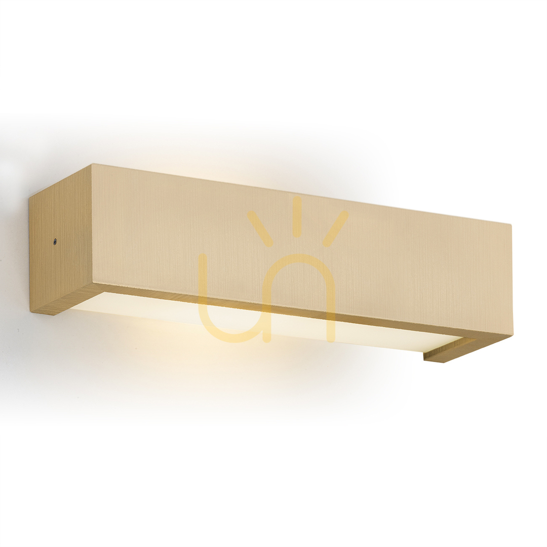 ARGON Caserta Wall Sconce Opal Matte Gold Glass E27 8252