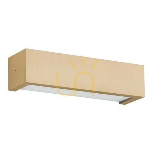 Check ARGON Caserta 2-Light Wall Sconce Opal Matte Gold E27 7169