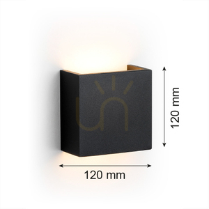 Plafond LED ARGON GENT black 3W 3000K 8359 small 2