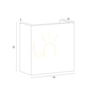 Plafond LED ARGON GENT czerwony 8361 small 3