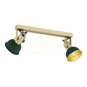 Plafond ARGON Lenora 2xE14 green gold, 7143 small 2