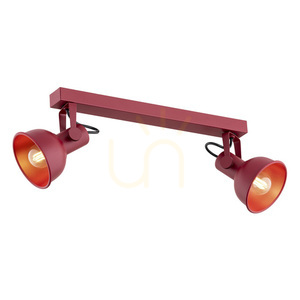 Plafon ARGON Lenora czerwony 2xE14 7173 small 0