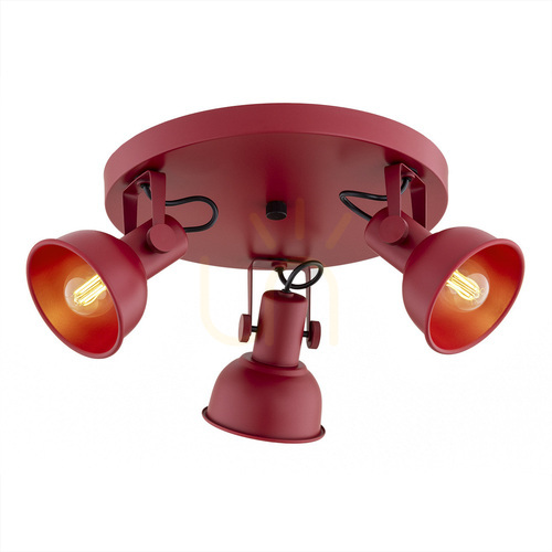 Check Plafond ARGON Lenora 3xE14 red 6264