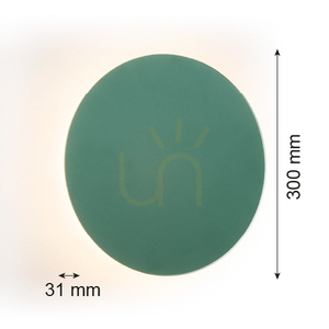 ARGON wall lamp OREGON PLUS green 300x300 mm LED 6W 3000K 8325 small 4