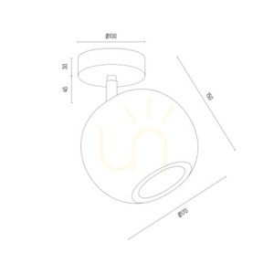 ARGON Wall Lamp PARULA Beige Wood E14 8275 small 3