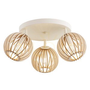 ARGON Plafond PARULA 3xE14 beige wood 6263 small 0