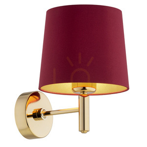 ARGON Wall Lamp PONTE PLUS Red Dark Brass Sconce 8311 small 0