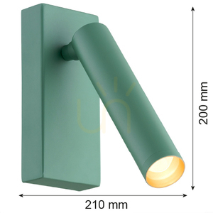 ARGON Rio Green LED Wall Lamp 4W 3000K 8332 small 12