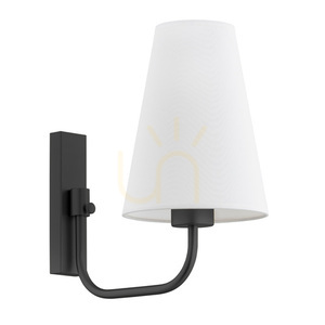 ARGON wall sconce SAFIANO white black E27 8376 small 1