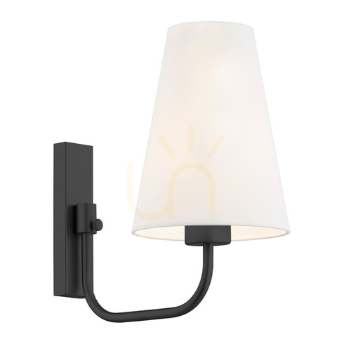 Check ARGON wall sconce SAFIANO white black E27 8376