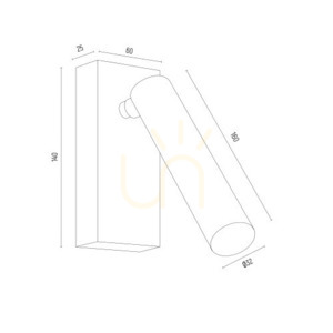ARGON Rio Gold LED Wall Lamp 4W 3000K 8326 small 14