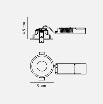 Display Albric Downlight White Nordlux Albric Downlight White Nordlux