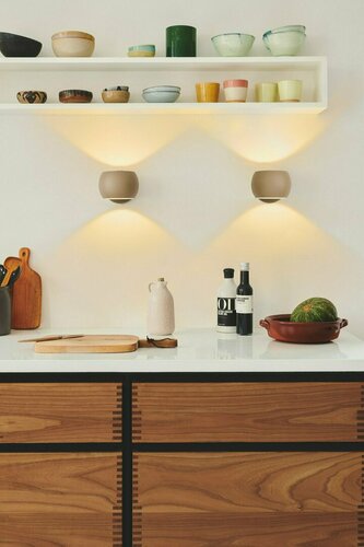 Check Wall lamp Belir Wall light brown Nordlux
